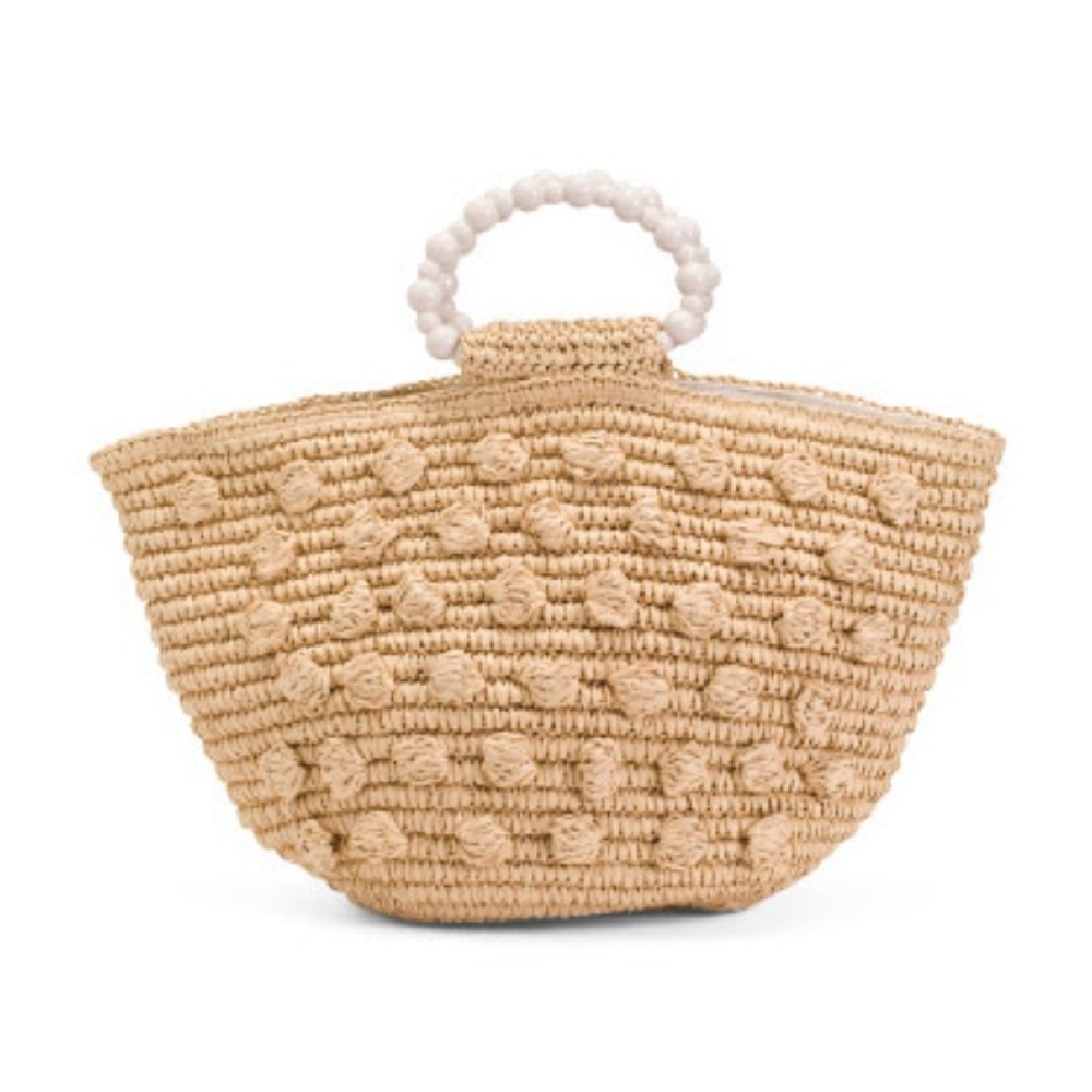 BTB Los Angeles Opal Pompom Tote